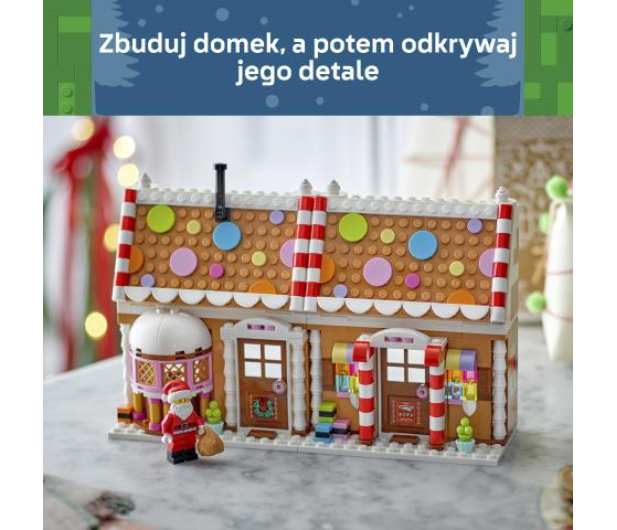 LEGO 40809 Świąteczna chatka z piernika - 1577946 - zdjęcie 6